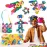 Clixo Rainbow 42 Piece Pack. Flexible Imagination Boosting Magnetic Building Toy. Modular Designs for Hours of STEM Play. Kids Basket Stuffer Gift. Multi-Sensory Magnet Toy, Travel Friendly. Ages 4-99