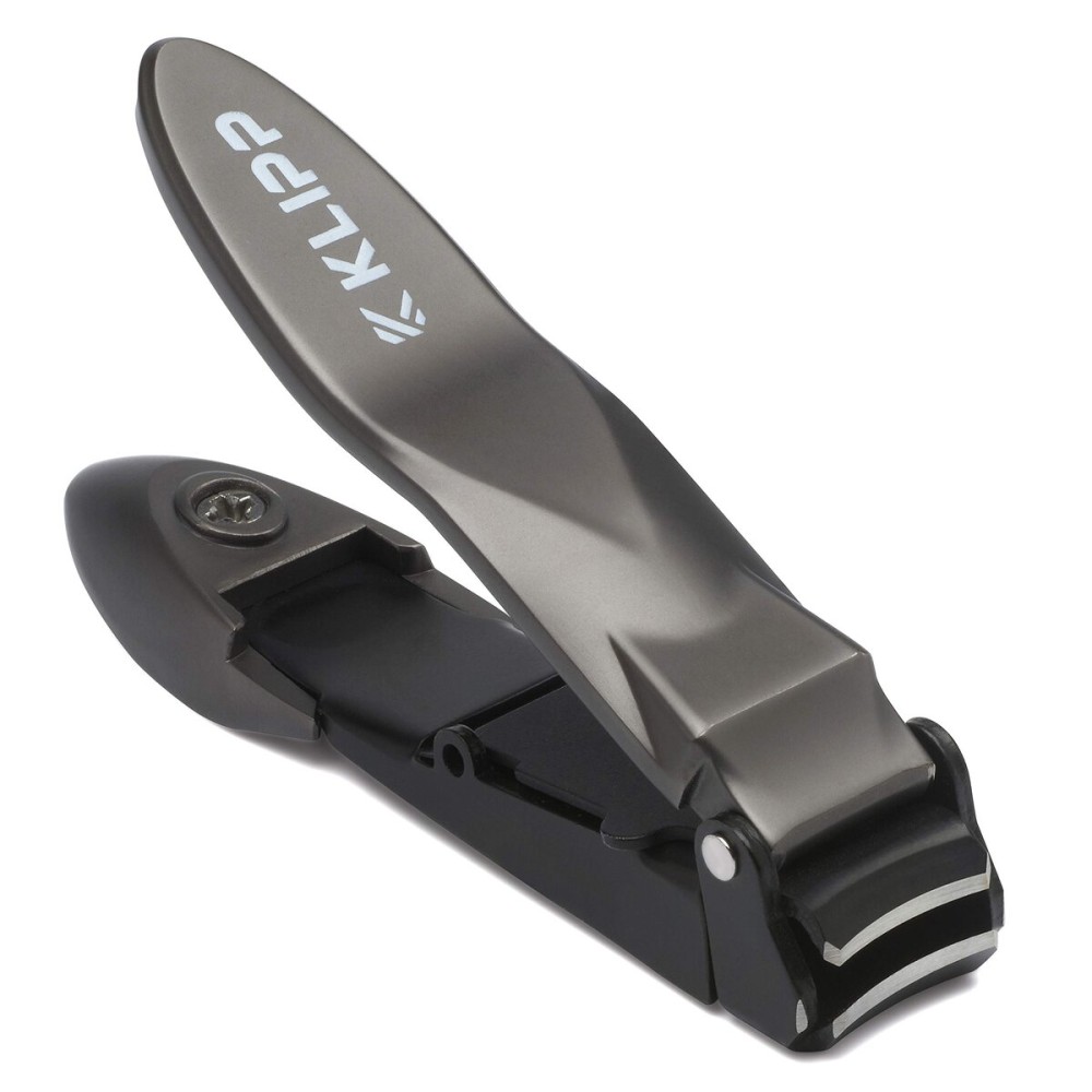 Nail Clippers for Men with Catcher - KLIPP Heavy Duty Razor-Sharp Self-Collecting Nail Cutter, Ergonomic Lever for Fingernails & Toenails, Ideal Gift for Men & Grooming Gifts Includes Ziplock Pouch Nail Clippers for Men with Catcher - KLIPP Heavy Duty Razor-Sharp Self-Collecting Nail Cutter, Ergonomic Lever for Fingernails & Toenails, Ideal Gift for Men & Grooming Gifts Includes Ziplock Pouch