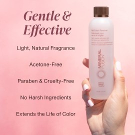 Mineral Fusion Acetone Free Nail Polish Remover, Gentle, Non-Drying, Regular & Gel Polish, 6 fl oz (2 Pack), Vegan & Cruelty-Free Nail Care for Women and Men Mineral Fusion Acetone Free Nail Polish Remover, Gentle, Non-Drying, Regular & Gel Polish, 6 fl oz (2 Pack), Vegan & Cruelty-Free Nail Care for Women and Men