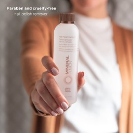 Mineral Fusion Acetone Free Nail Polish Remover, Gentle, Non-Drying, Regular & Gel Polish, 6 fl oz (2 Pack), Vegan & Cruelty-Free Nail Care for Women and Men Mineral Fusion Acetone Free Nail Polish Remover, Gentle, Non-Drying, Regular & Gel Polish, 6 fl oz (2 Pack), Vegan & Cruelty-Free Nail Care for Women and Men