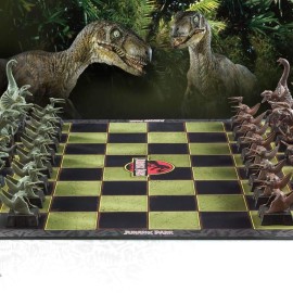 The Noble Collection Jurassic Park Chess Set The Noble Collection Jurassic Park Chess Set