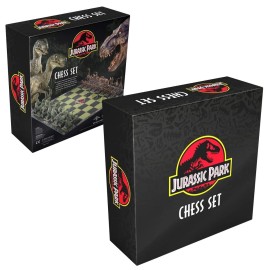 The Noble Collection Jurassic Park Chess Set The Noble Collection Jurassic Park Chess Set