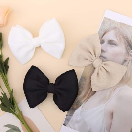 YanJie 3 Pcs Soft Headbands Baby Girls Nylon Headband with Hair Bow Hairbands Hair Accessories for Newborn Infant Toddler Kids YanJie 3 Pcs Soft Headbands Baby Girls Nylon Headband with Hair Bow Hairbands Hair Accessories for Newborn Infant Toddler Kids