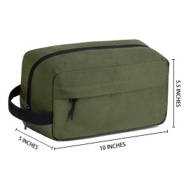 Vorspack Toiletry Bag Hanging Dopp Kit for Men Water Resistant Shaving Bag with Large Capacity for Travel - Army Green Vorspack Toiletry Bag Hanging Dopp Kit for Men Water Resistant Shaving Bag with Large Capacity for Travel - Army Green