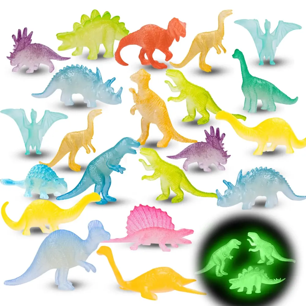 48Pcs Glow in Dark Mini Dinosaur Figures Birthday Party Favors Supplies Dino Cupcake Toppers Pinata Goodie Bags Stuffers Classroom Prizes Carnival Treasure Box Trinkets Bulk Toy Kids Goody Treat Gifts 48Pcs Glow in Dark Mini Dinosaur Figures Birthday Party Favors Supplies Dino Cupcake Toppers Pinata Goodie Bags Stuffers Classroom Prizes Carnival Treasure Box Trinkets Bulk Toy Kids Goody Treat Gifts
