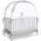 L RUNNZER Pop Up Crib Tent Canopy - Keep Baby from Climbing Out (55.2 L x 27.6 W x 51.6 H)