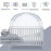 L RUNNZER Pop Up Crib Tent Canopy - Keep Baby from Climbing Out (55.2 L x 27.6 W x 51.6 H)