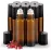 sungwoo 12 Pack Essential Oil Roller Bottles Stainless Steel, 10ml Amber Glass Roller Bottles with Caps for Travel, Perfume and Lip Gloss