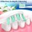 Aoremon Toothbrush Heads for Philips Sonicare - Compatible with Soni Care 2 Series 3 Series C2 C1 Replacement Heads and for All Phillips Click-on Electric Toothbrushes, 10 Pack