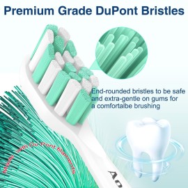 Aoremon Toothbrush Heads for Philips Sonicare - Compatible with Soni Care 2 Series 3 Series C2 C1 Replacement Heads and for All Phillips Click-on Electric Toothbrushes, 10 Pack Aoremon Toothbrush Heads for Philips Sonicare - Compatible with Soni Care 2 Series 3 Series C2 C1 Replacement Heads and for All Phillips Click-on Electric Toothbrushes, 10 Pack