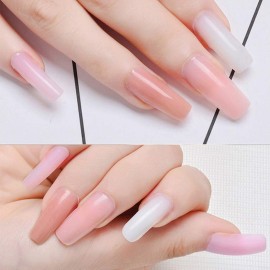Yokilly Nail Forms for Acrylic Nails, 500PCS Nail Forms for Polygel Nail Tips Guide, Nail Forms For Builder Gel, Nail Forms Roll for Salon Nail Former Stickers with Numbers Marked for Nail Art DIY