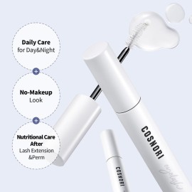 COSNORI Long Active Eyelash Serum - Korean Eyelash Boost Serum - Eyebrow Growth Enhancer for Longer and Thicker - Vegan Prostaglandin Free & Non Irritating - Peptides, Hyaluronic Acid, 0.3 fl.oz. COSNORI Long Active Eyelash Serum - Korean Eyelash Boost Serum - Eyebrow Growth Enhancer for Longer and Thicker - Vegan Prostaglandin Free & Non Irritating - Peptides, Hyaluronic Acid, 0.3 fl.oz.