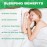 100Pads Natural Bamboo Vinegar Ginger Powder Foot Pads | Deep Cleansing Foot Paches for Stress Relief, Better Sleep Suitable for Travel or Home Use