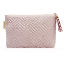BAGSMART Small Cosmetic Bag, Elegant Roomy Makeup ..