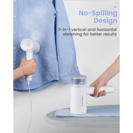 BEAUTURAL Steamer for Clothes, Foldable Handheld Clothing Wrinkles Remover for Garments, 30-Second Fast Heat-up, Portable Fabric Steamer for 120V Countries, Not for Use in 220V Such as Europe BEAUTURAL Steamer for Clothes, Foldable Handheld Clothing Wrinkles Remover for Garments, 30-Second Fast Heat-up, Portable Fabric Steamer for 120V Countries, Not for Use in 220V Such as Europe