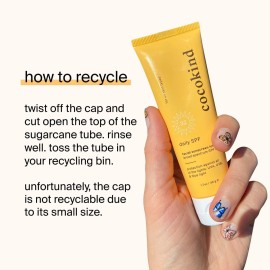 Cocokind Daily SPF, Mineral Face Sunscreen with Zinc Oxide, SPF 32, Reef Safe, Unscented, All Skin Types, Non-Toxic, Cruelty Free, 1.7 fl oz Cocokind Daily SPF, Mineral Face Sunscreen with Zinc Oxide, SPF 32, Reef Safe, Unscented, All Skin Types, Non-Toxic, Cruelty Free, 1.7 fl oz