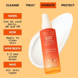 Pacifica Face Moisturizer - Vitamin C Face Lotion Glow Baby VitaGlow Face Moisturizer Glow Recipe, Vitamin E, Antioxidants, Dermatologist Tested 1.7 oz Pacifica Face Moisturizer - Vitamin C Face Lotion Glow Baby VitaGlow Face Moisturizer Glow Recipe, Vitamin E, Antioxidants, Dermatologist Tested 1.7 oz