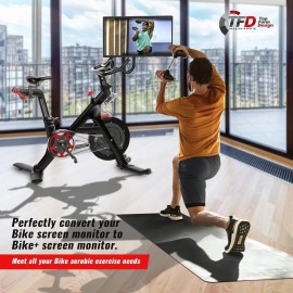 The Pivot for Peloton Bike Screens, Made in USA - 360 Degree of Movement Adjuster | Easily Adjust & Rotate Your Peloton Monitor | Peloton Accessories by TFD The Pivot for Peloton Bike Screens, Made in USA - 360 Degree of Movement Adjuster | Easily Adjust & Rotate Your Peloton Monitor | Peloton Accessories by TFD