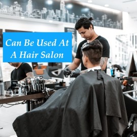 4 PACK Hair Salon Capes with Snap Closure Waterproof Hairdressing Styling Hair Cutting Coloring Nylon Cape for Barber Hairdressers 4 PACK Hair Salon Capes with Snap Closure Waterproof Hairdressing Styling Hair Cutting Coloring Nylon Cape for Barber Hairdressers