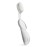 RADIUS Toothbrush, Original Big Brush & Case, Right Handed, Marble Brush with Clear Case, BPA Free ADA Accepted