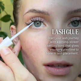 Lilac St - Originals Starter Kit - Includes Natural Faux Eyelash Clusters (10mm & 12mm), Clear Lash Glue, & Lash Applicator - Lightweight & Lifelike - Lasts 10 Days - Cruelty Free, Vegan - 20 Lashes Lilac St - Originals Starter Kit - Includes Natural Faux Eyelash Clusters (10mm & 12mm), Clear Lash Glue, & Lash Applicator - Lightweight & Lifelike - Lasts 10 Days - Cruelty Free, Vegan - 20 Lashes