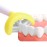FOREVIVE 2 Pieces 3 Sided Toddler Toothbrush, Three Bristles for Kids Toothbrush, Autism Soft Bristles,Soft and Gentle for Complete Tooth and Gum Care(C1Blue+Yellow Kids)