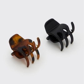 Kitsch Eco-Friendly Medium Claw Clips - Cute & Stylish Short Hair Accessories for Women, Girls | Ideal Size for Any Hairstyles, 2pcs (Black & Tortoise) Kitsch Eco-Friendly Medium Claw Clips - Cute & Stylish Short Hair Accessories for Women, Girls | Ideal Size for Any Hairstyles, 2pcs (Black & Tortoise)