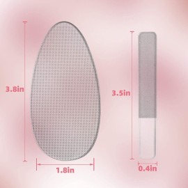 RedFlow Glass Nail File,Nail Buffer Set Contains 2 Nano Glass Nail Files and 1 Nano Glass Foot File,Professional Manicure Set,Nail Files for Natural Nails Removing Calluses RedFlow Glass Nail File,Nail Buffer Set Contains 2 Nano Glass Nail Files and 1 Nano Glass Foot File,Professional Manicure Set,Nail Files for Natural Nails Removing Calluses