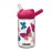CamelBak Kids Eddy+ Bite Valve Straw Tritan Renew Water Bottle Colorblock Butterflies, 14oz