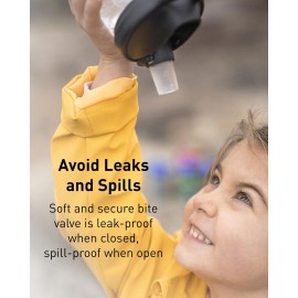 CamelBak Kids Eddy+ Bite Valve Straw Tritan Renew Water Bottle Colorblock Butterflies, 14oz CamelBak Kids Eddy+ Bite Valve Straw Tritan Renew Water Bottle Colorblock Butterflies, 14oz