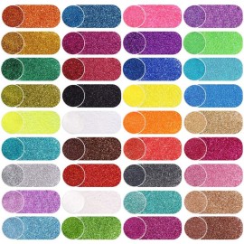Extra Fine Glitter, Set of 36 Colors Nail Arts Cosmetic, Resin Crafts Loose Glitter Powder Shaker for Face Body Hair Eye Lip Gloss Makeup, Slime and Tumbler Making Extra Fine Glitter, Set of 36 Colors Nail Arts Cosmetic, Resin Crafts Loose Glitter Powder Shaker for Face Body Hair Eye Lip Gloss Makeup, Slime and Tumbler Making