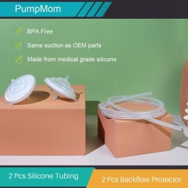 PumpMom-us Backflow Protector and Tubing for Spectra, Replacement Breast Pump Parts for Spectra S1 Spectra S2 Spectra 9 Plus (Not Original Spectra S2 Accessories) PumpMom-us Backflow Protector and Tubing for Spectra, Replacement Breast Pump Parts for Spectra S1 Spectra S2 Spectra 9 Plus (Not Original Spectra S2 Accessories)