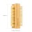 GREENTH PRO Bamboo Nail Brush2PCS Two-side Firm Nature Wooden Sisal Scrub Brush for Toes and Nails,Cleaning Nail Brush