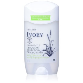 Ivory Gentle Aluminum Free Deodorant Hint Of Aloe, 2.4 oz, 1.8 Lb (Packaging may vary) Ivory Gentle Aluminum Free Deodorant Hint Of Aloe, 2.4 oz, 1.8 Lb (Packaging may vary)