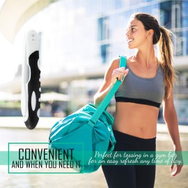 Lingito Folding Toothbrush, Built-in Cover, Travel Size for Hiking, Camping, Traveling, Collapsible Toothbrush Kit (3 Pack Soft-Charcoal) Lingito Folding Toothbrush, Built-in Cover, Travel Size for Hiking, Camping, Traveling, Collapsible Toothbrush Kit (3 Pack Soft-Charcoal)