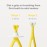 Frida Baby Grow-with-Me Baby Toothbrush Training Set | Infant to Toddler Toothbrush 0-12 months, Cleans All Sides at Once, Oral Care for Sensitive Gums | Yellow