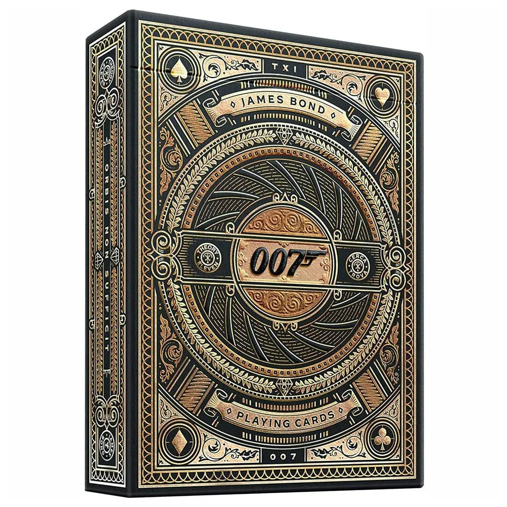 theory11 James Bond 007 Premium Playing Cards - Gold Foil, Official Collectible Deck theory11 James Bond 007 Premium Playing Cards - Gold Foil, Official Collectible Deck
