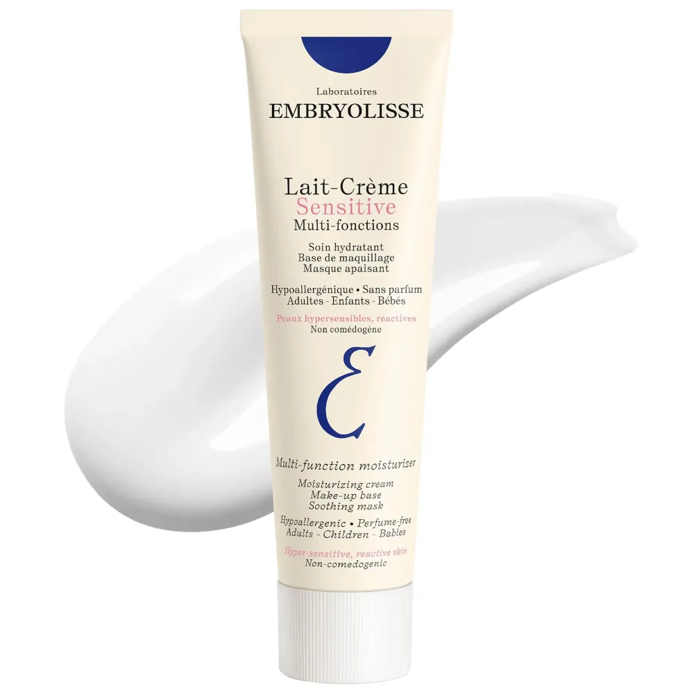 Embryolisse Lait Crme Sensitive Moisturizer. Hypoallergenic Face & Body Cream for All Skin Types With Aloe Vera & Shea Butter. Fragrance-Free & Suitable for Sensitive Skin, 3.38 Fl Oz Embryolisse Lait Crme Sensitive Moisturizer. Hypoallergenic Face & Body Cream for All Skin Types With Aloe Vera & Shea Butter. Fragrance-Free & Suitable for Sensitive Skin, 3.38 Fl Oz