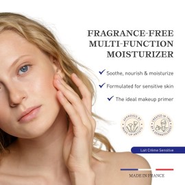 Embryolisse Lait Crme Sensitive Moisturizer. Hypoallergenic Face & Body Cream for All Skin Types With Aloe Vera & Shea Butter. Fragrance-Free & Suitable for Sensitive Skin, 3.38 Fl Oz Embryolisse Lait Crme Sensitive Moisturizer. Hypoallergenic Face & Body Cream for All Skin Types With Aloe Vera & Shea Butter. Fragrance-Free & Suitable for Sensitive Skin, 3.38 Fl Oz