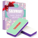Nail Shiner Buffer Blocks - 2 Sided Shining Nail Polisher Sponge Buffing Block File 400/3000 Grit Manicure Nail Art Tools 2Pcs