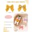 Jollybows 40PCS 2.8 Baby Girls Hair Bows Alligator Clips Woolen Hair Barrettes Hair Accessories for Little Girls Toddlers Teens Kids (1- Light Multi-colored)