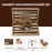 GSE Games & Sports Expert Premium Magnetic Wooden Folding Inlay Backgammon Board Game Set, Portable Travel Board Game (Double Stripe- 11 Inches)