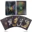 WJPC Easy Shuffling Plastic Waterproof Playing Cards,Cool Black Dragon Poker Cards for Game and Party, Deck of CardsDragon