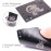 WJPC Easy Shuffling Plastic Waterproof Playing Cards,Cool Black Dragon Poker Cards for Game and Party, Deck of CardsDragon