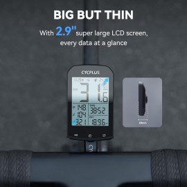 CYCPLUS Bike Computer Set Include Speed Sensor and Mount, Wireless Bicycle Speedometer Odometer, IPX6 Waterproof ANT+ Bluetooth CYCPLUS Bike Computer Set Include Speed Sensor and Mount, Wireless Bicycle Speedometer Odometer, IPX6 Waterproof ANT+ Bluetooth