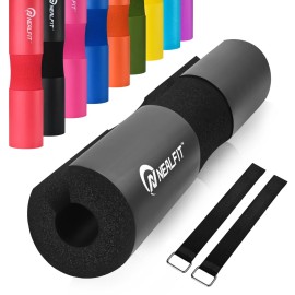 NEALFIT Barbell Pad Squat Pad for Squats-Squat Bar Pad-Great for Weightlifting,Lunges and Hip Thrusts-Foam Sponge Pad-Fit Standard and Olympic Bars Perfectly