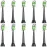 Aoremon Toothbrush Heads for Philips Sonicare HX6064/65 Replacement Heads Compatible with Phillips Soni Care W DiamondClean and Most Soniccare Click-on Electric Toothbrushes, Black,10 Pcs