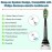 Aoremon Toothbrush Heads for Philips Sonicare HX6064/65 Replacement Heads Compatible with Phillips Soni Care W DiamondClean and Most Soniccare Click-on Electric Toothbrushes, Black,10 Pcs