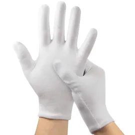 5Pairs (10Pcs) Moisturizing Gloves Overnight for Men and Women, Washable SPA White Cotton Gloves for Dry Hands Eczema Work Inspection Service Performance 5Pairs (10Pcs) Moisturizing Gloves Overnight for Men and Women, Washable SPA White Cotton Gloves for Dry Hands Eczema Work Inspection Service Performance