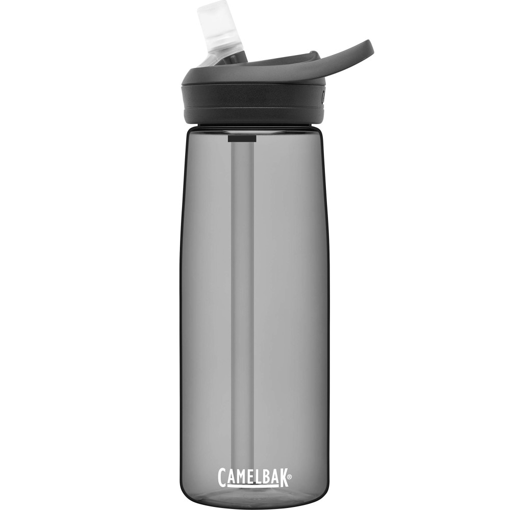 CamelBak eddy+ Water Bottle with Tritan Renew - Straw Top 25oz, Charcoal CamelBak eddy+ Water Bottle with Tritan Renew - Straw Top 25oz, Charcoal